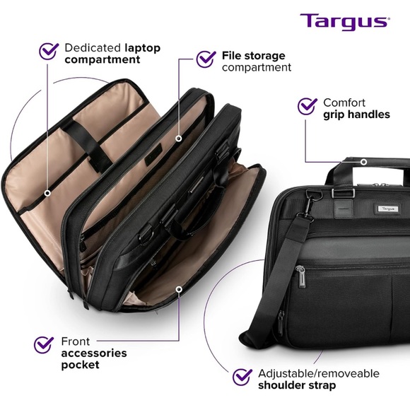 Targus Mobile Elite Laptop Bag - Picture 2 of 7
